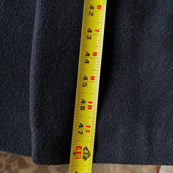 Hunt Club Brand Men's Wool And Cashmere Blend Long Overcoat, Sz 40R/Large - Picture 8 of 12